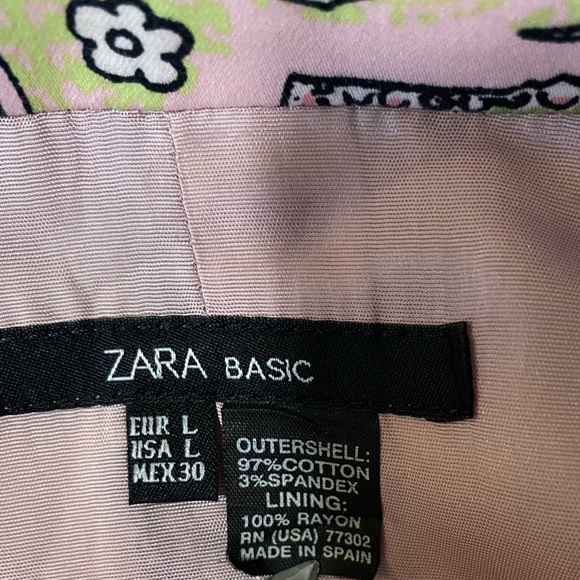 Zara Paisley coat size large - Picture 4 of 5